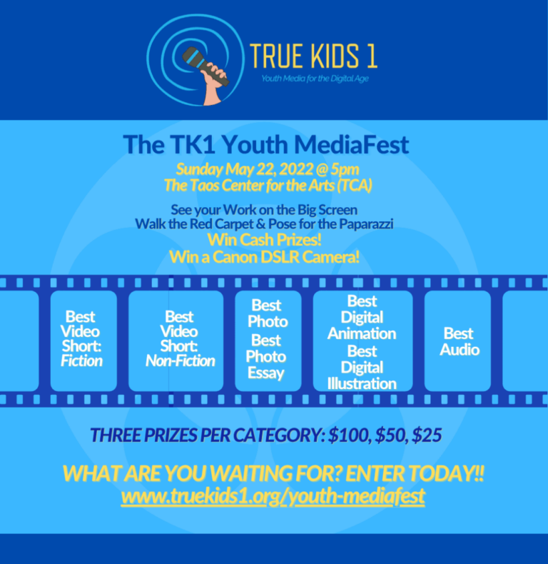 TK1 Youth Media Fest Taos Arts Council